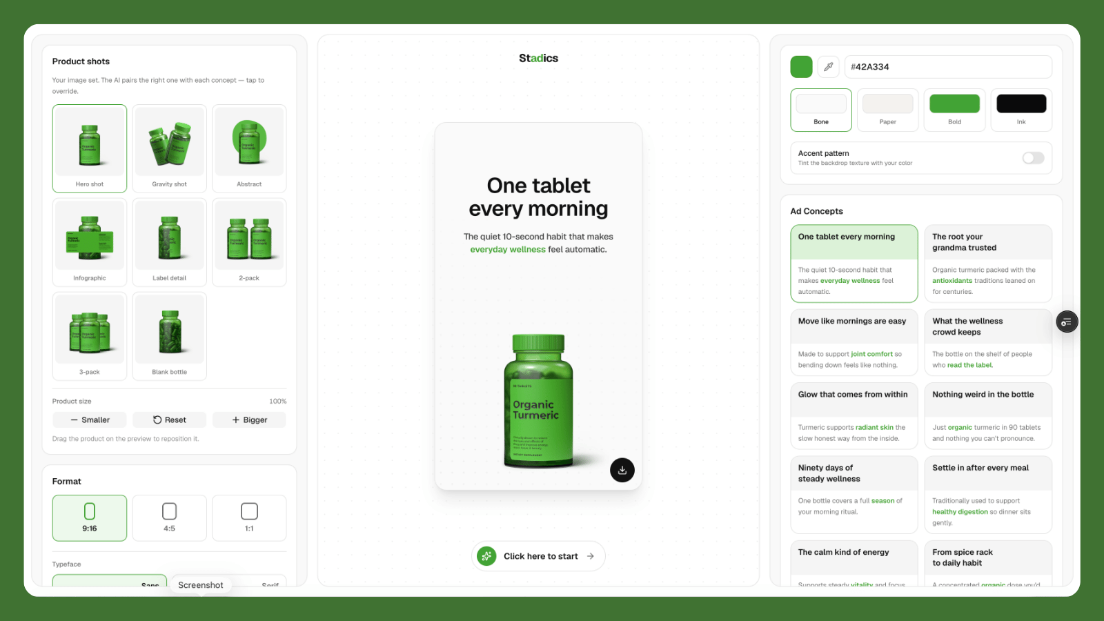 Ad Creative Generator template