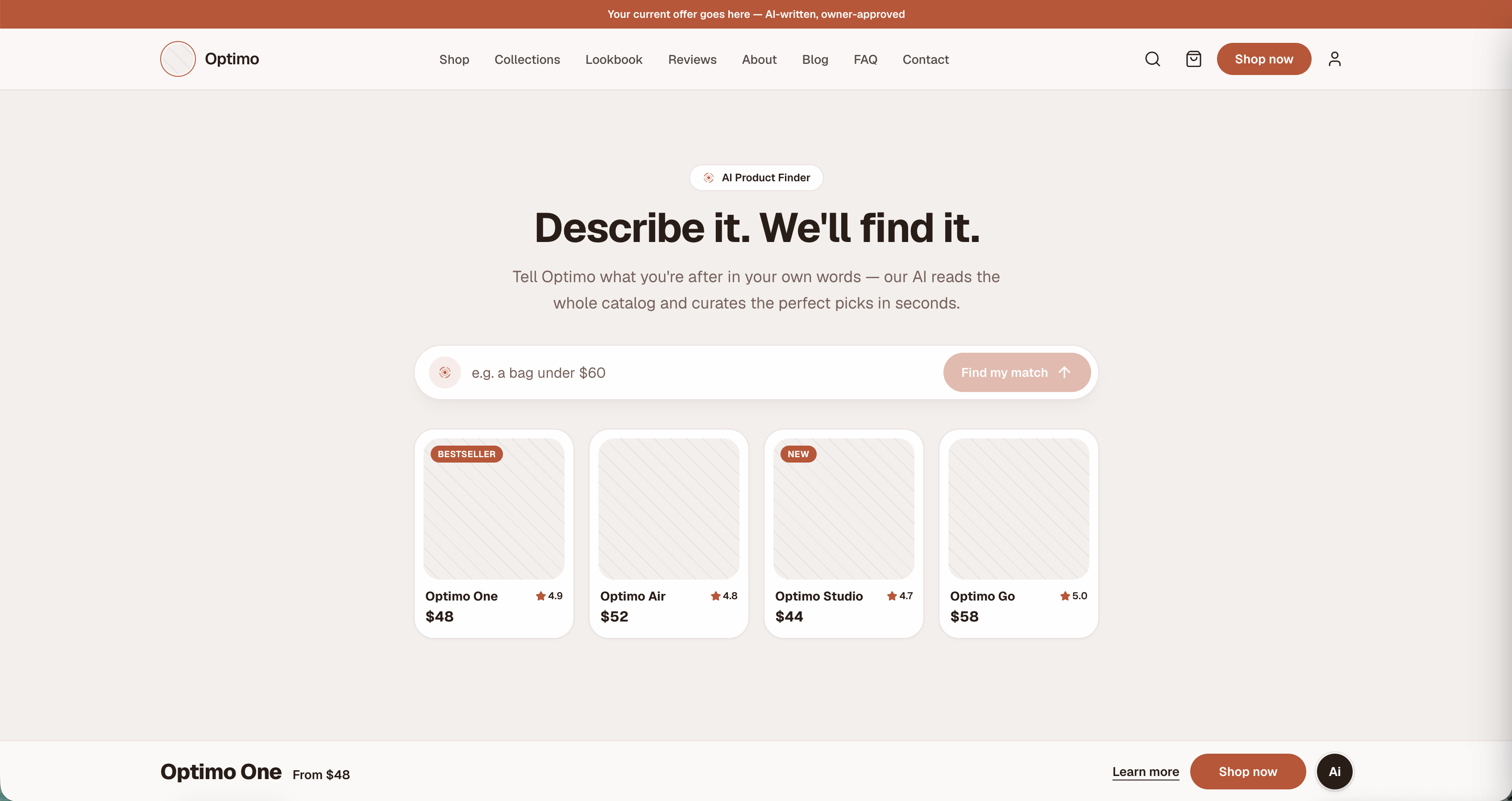 Optimo Theme template